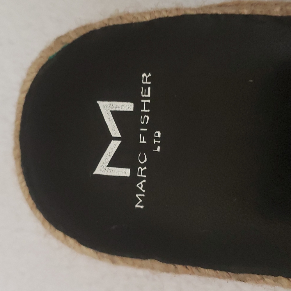 Marc Fisher | NWOT Women's Leather Braided Straps Slip-On Jaimee Size 8.5 or 7.5 - Picture 5 of 10